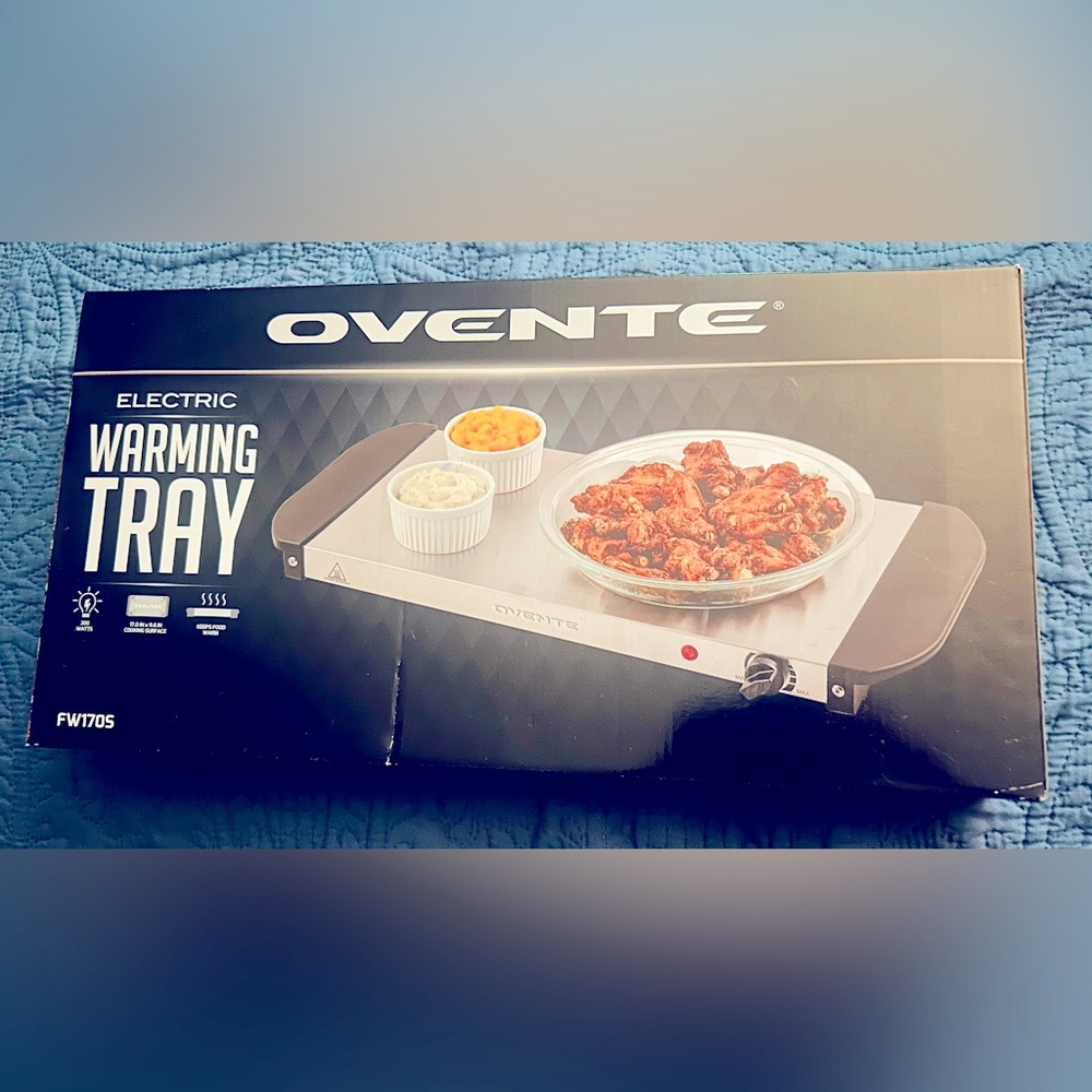OVENTE Electric Warming Tray With Adjustable Temperature Control